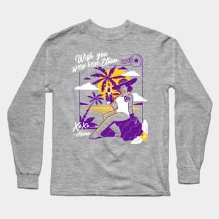 Wish you were here, Ethan Long Sleeve T-Shirt